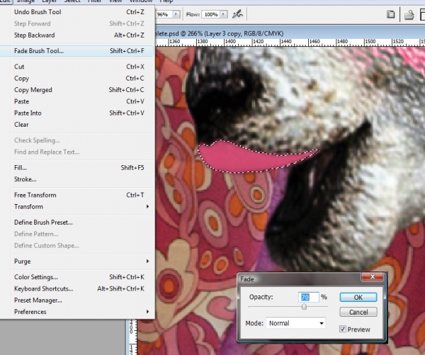 Creation of Pimpin' Wool: Step 25